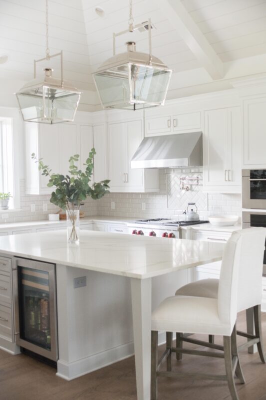 Decorated kitchen area utilizing our 5-step design process